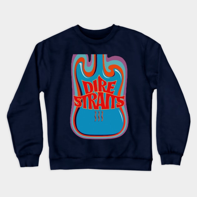 Dire Straits Crewneck Sweatshirt by Gabby Hamrick